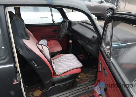 1974 Volkswagen Super Beetle из США, поврежденный, VIN 1342460413